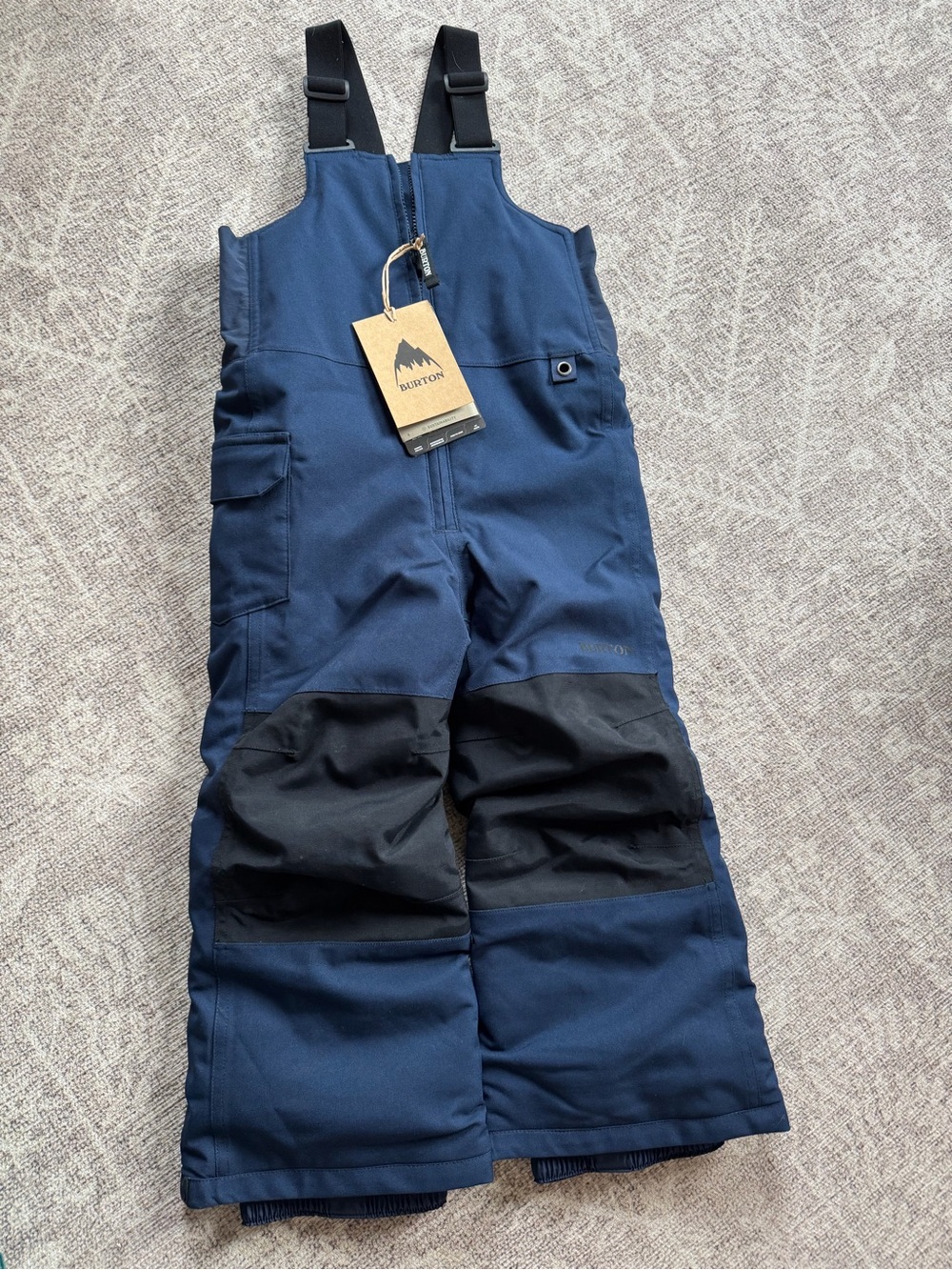 Burton Maven bib, brand new with tags toddler snow pants 4T